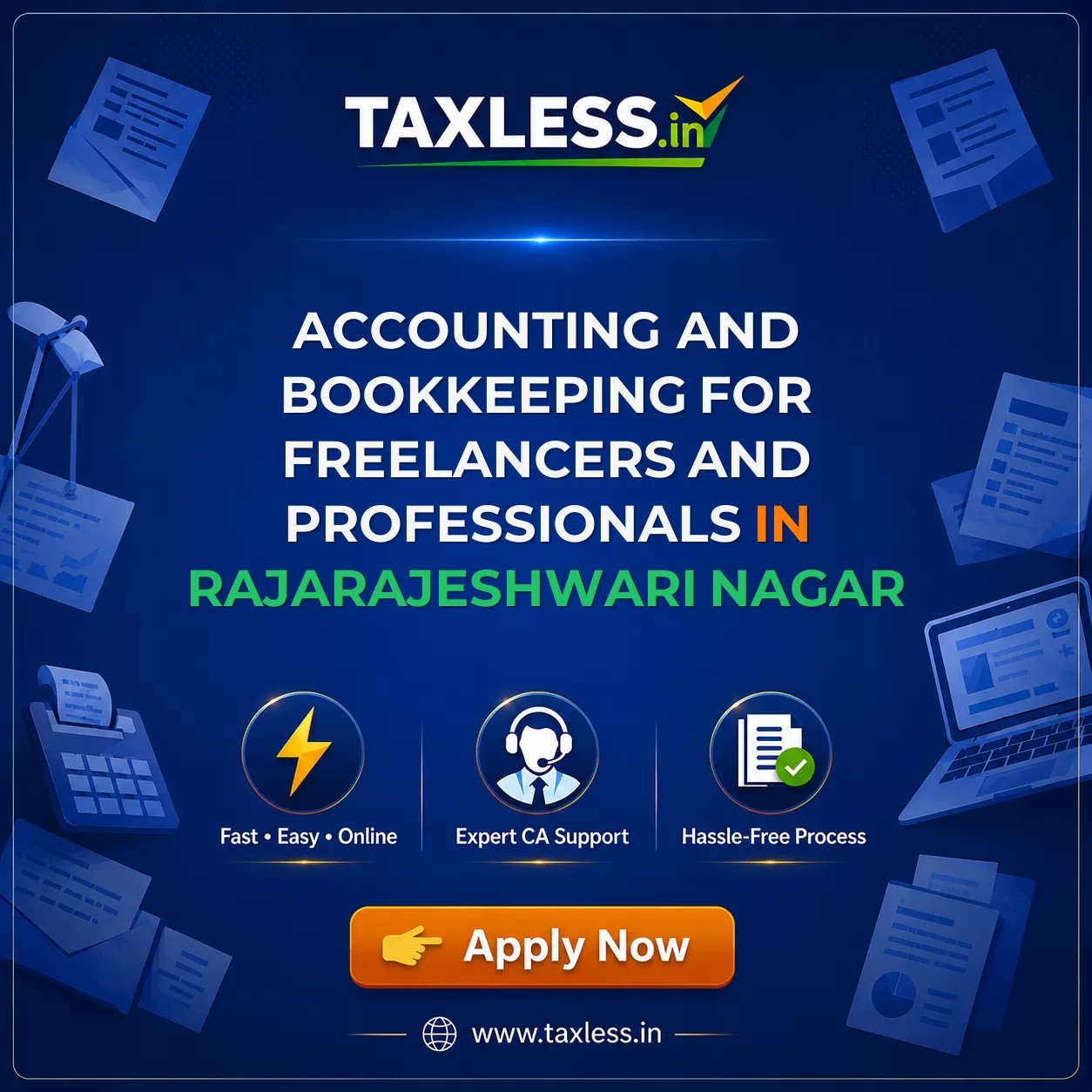 Accounting and Bookkeeping for Freelancers and Professionals in Rajarajeshwari Nagar