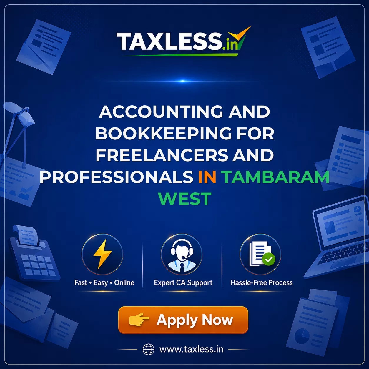 Accounting and Bookkeeping for Freelancers and Professionals in Tambaram West