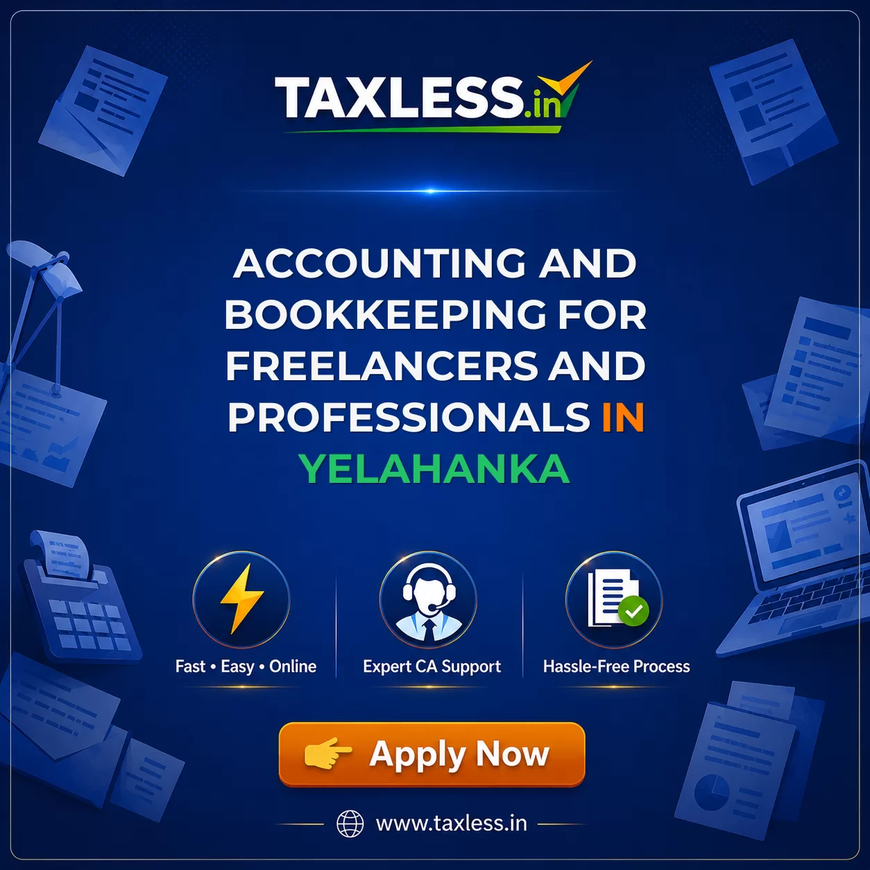 Accounting and Bookkeeping for Freelancers and Professionals in Yelahanka