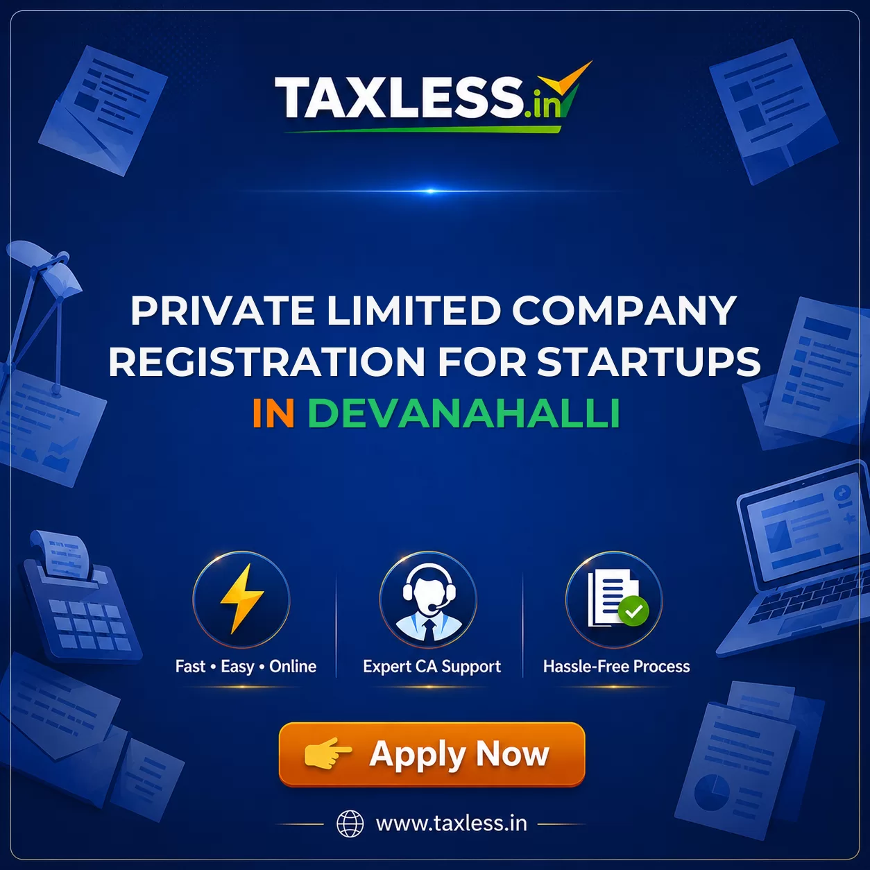Private Limited Company Registration for Startups in Devanahalli