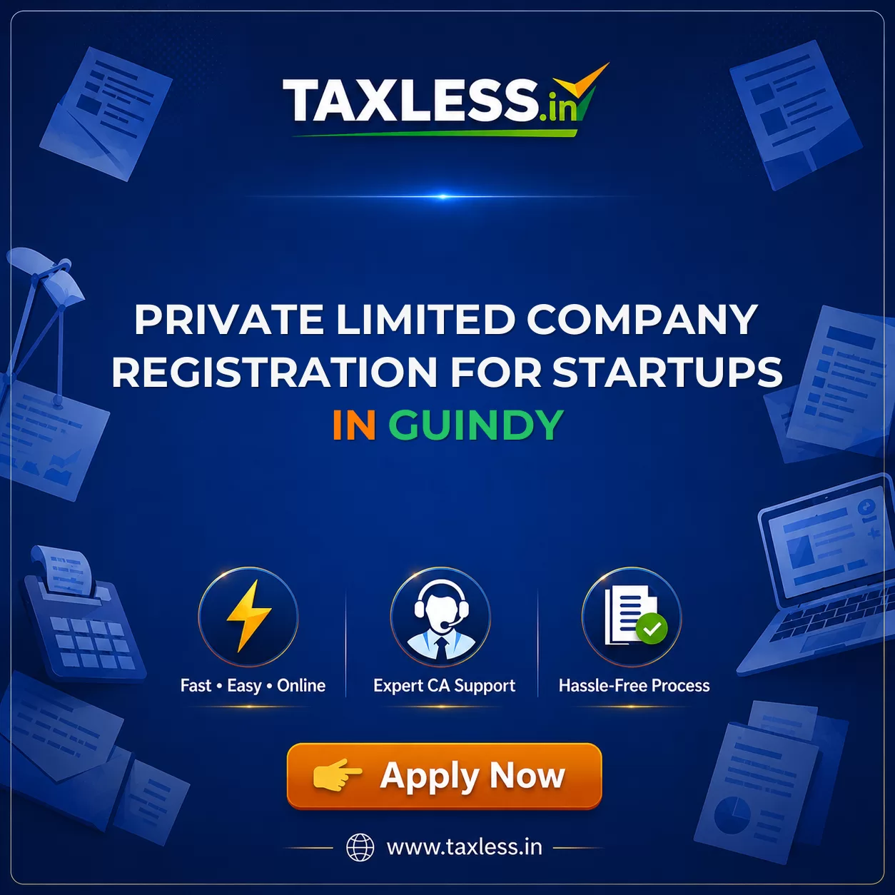 Private Limited Company Registration for Startups in Guindy