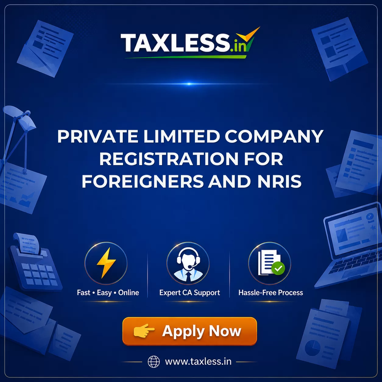 Private Limited Company Registration for Foreigners and NRIs