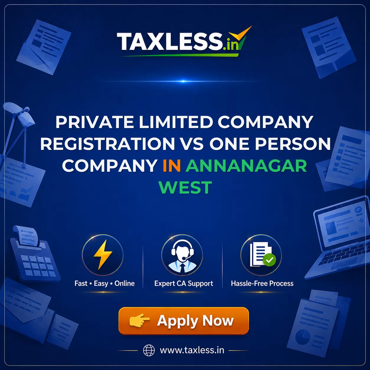 Private Limited Company Registration vs One Person Company in Annanagar West