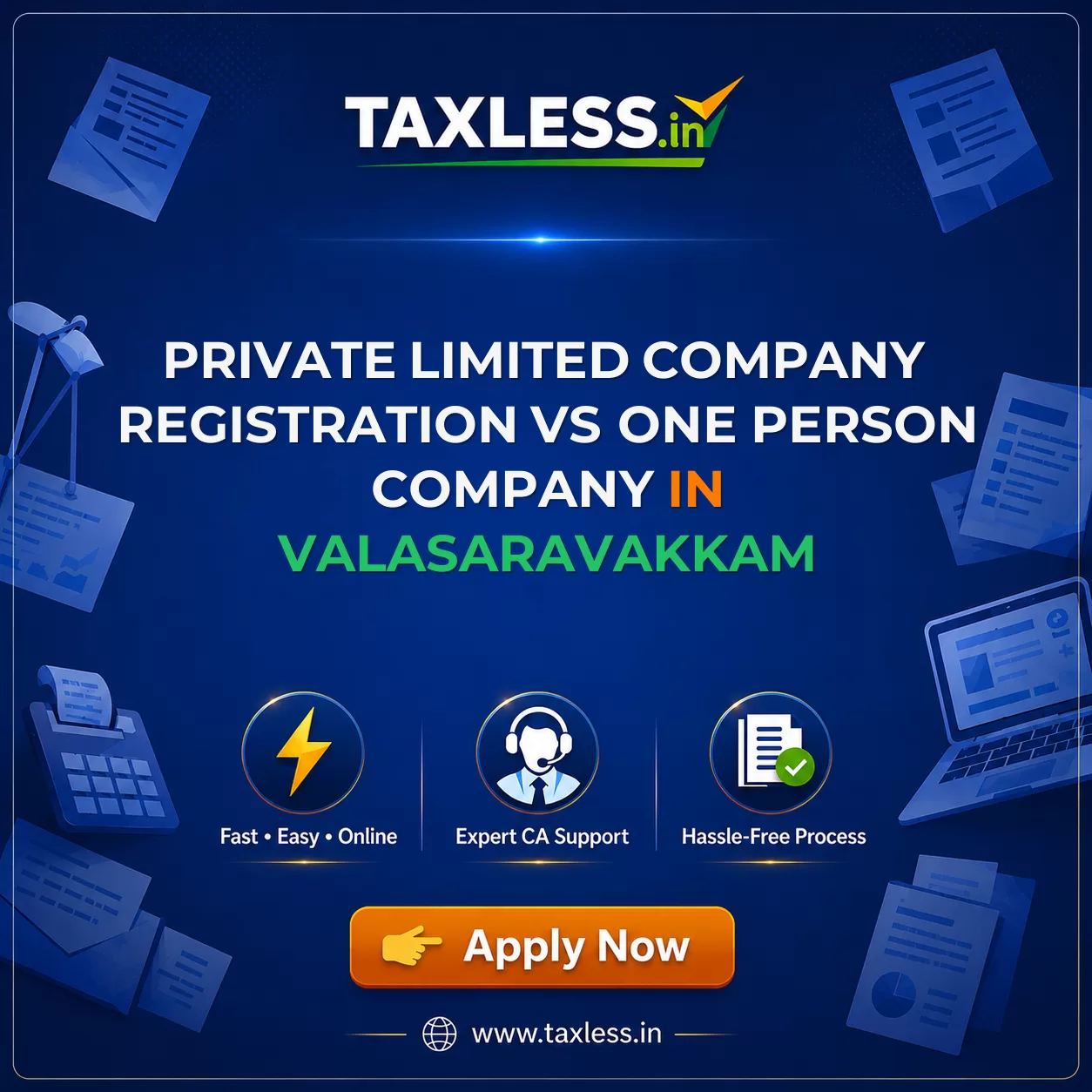 Private Limited Company Registration vs One Person Company in Valasaravakkam