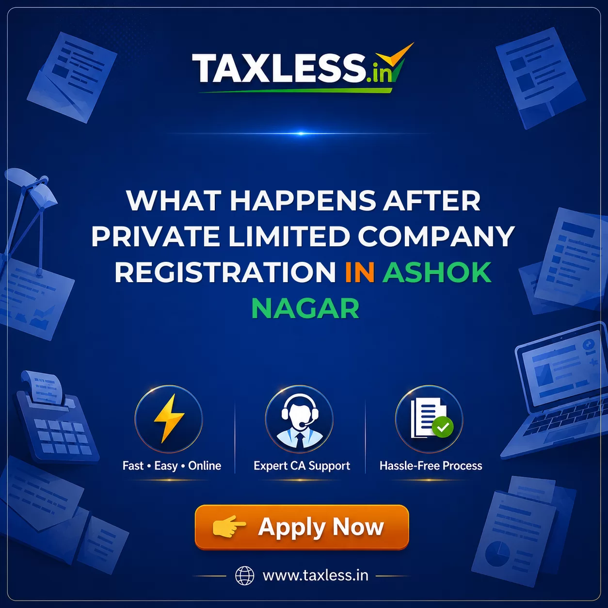 What Happens After Private Limited Company Registration in Ashok Nagar