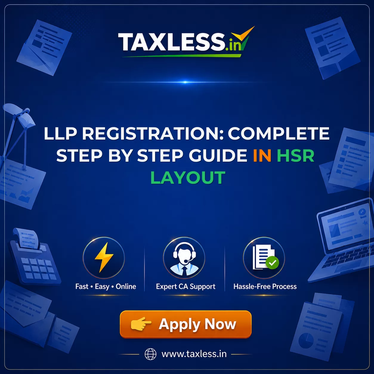 LLP Registration: Complete Step by Step Guide in Hsr Layout