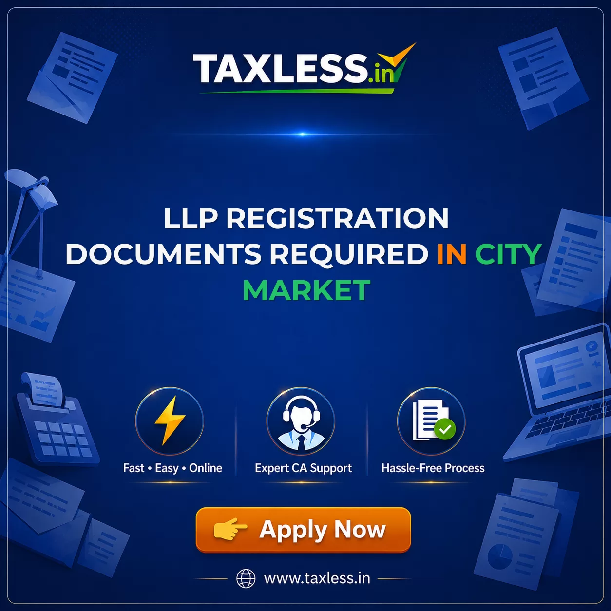 LLP Registration Documents Required in City Market