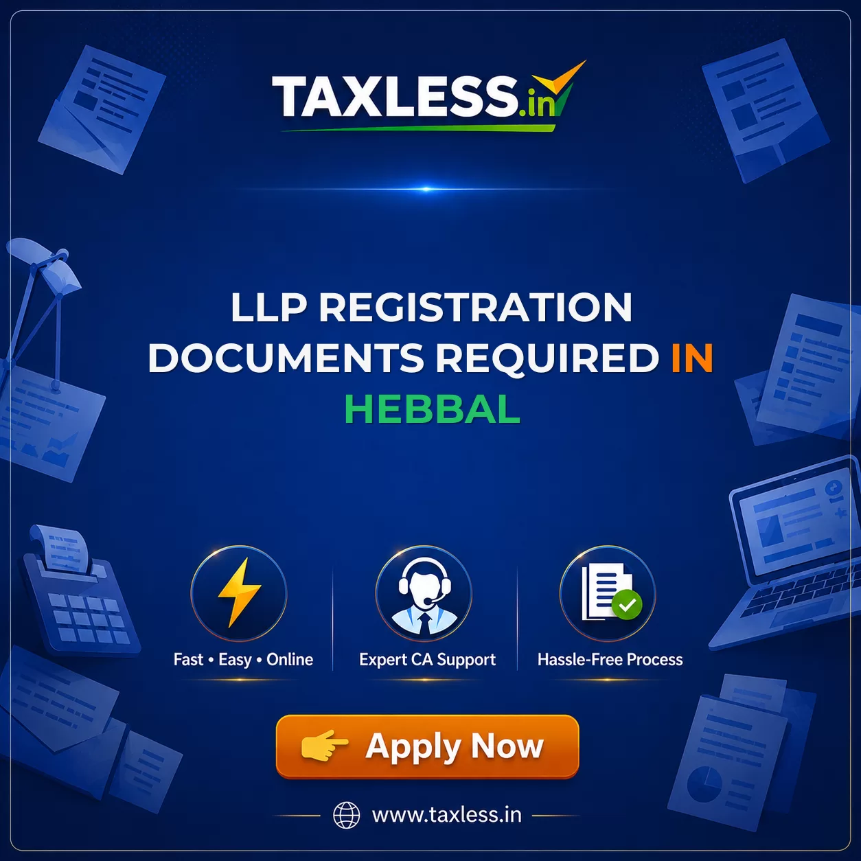 LLP Registration Documents Required in Hebbal