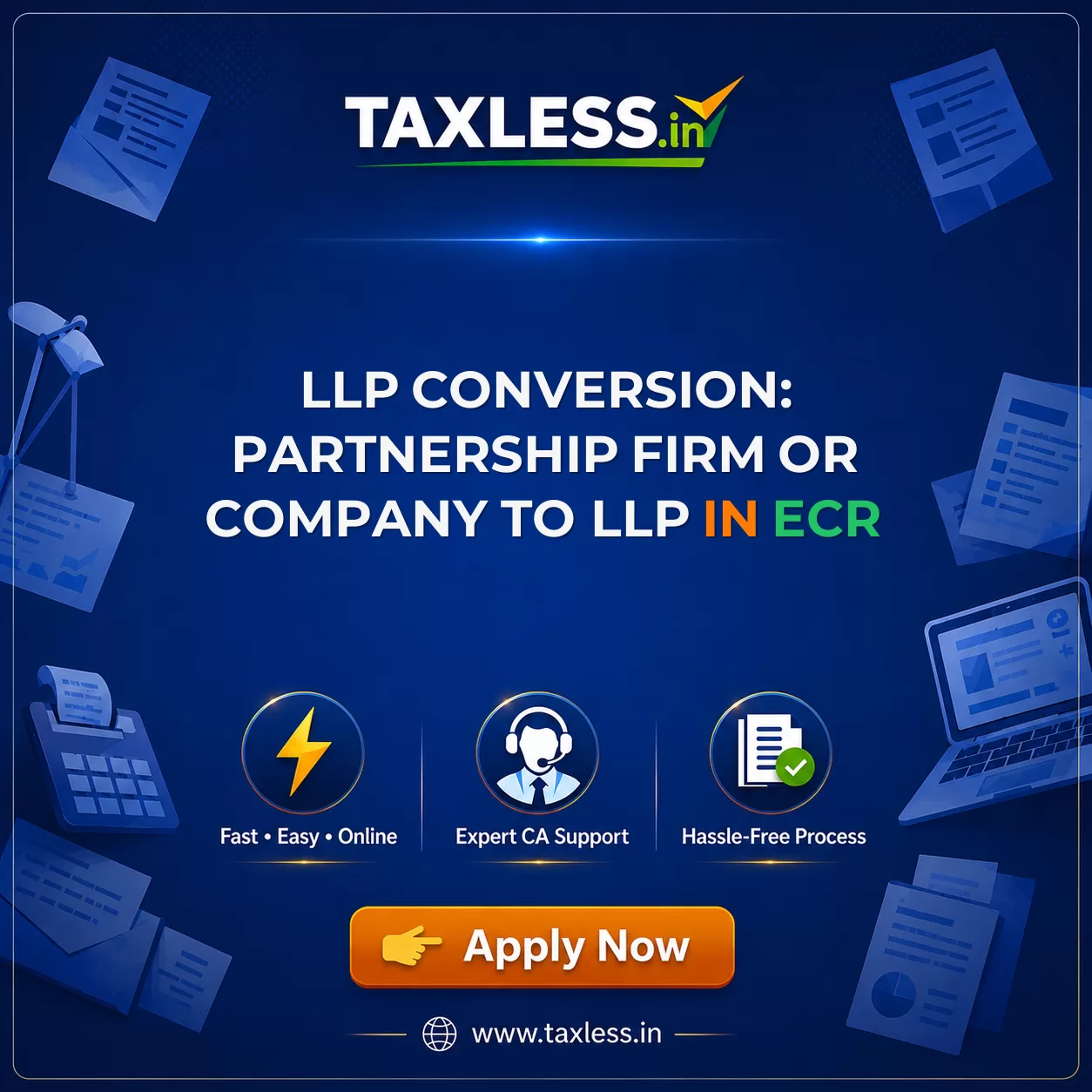 LLP Conversion: Partnership Firm or Company to LLP in Ecr
