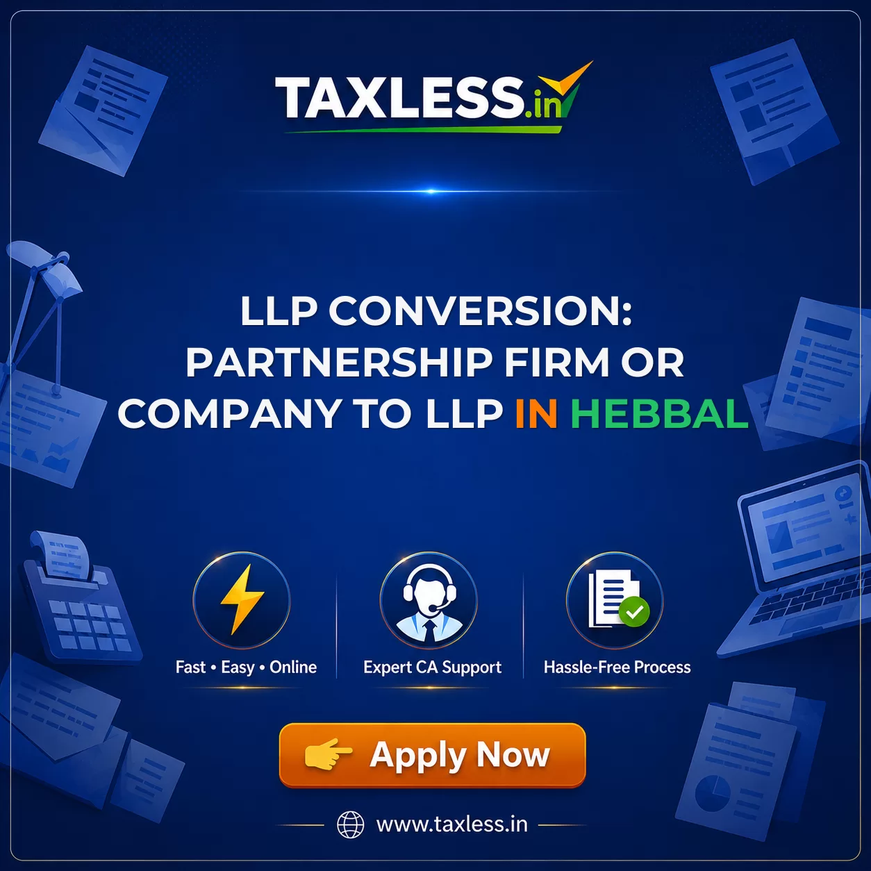 LLP Conversion: Partnership Firm or Company to LLP in Hebbal