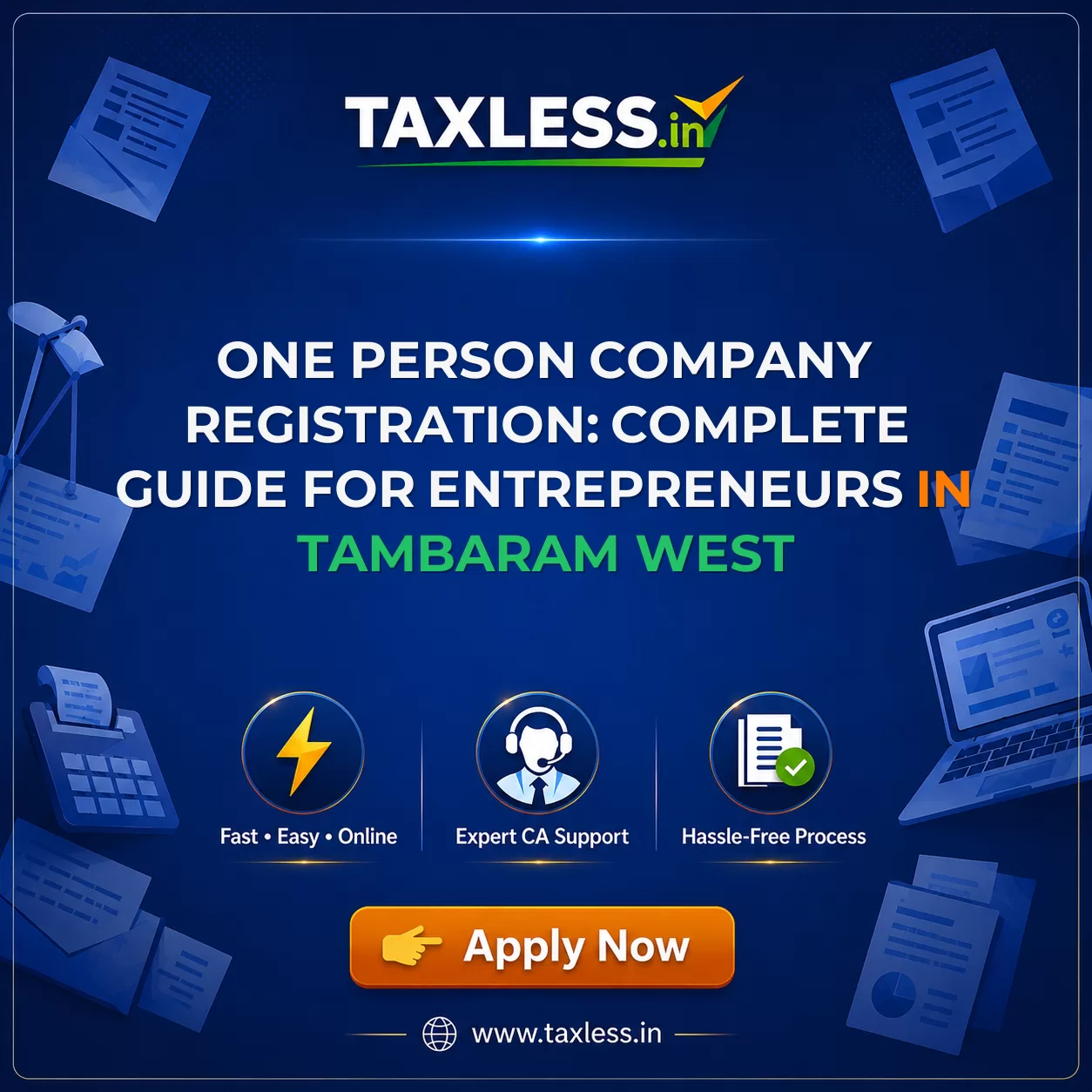One Person Company Registration: Complete Guide for Entrepreneurs in Tambaram West