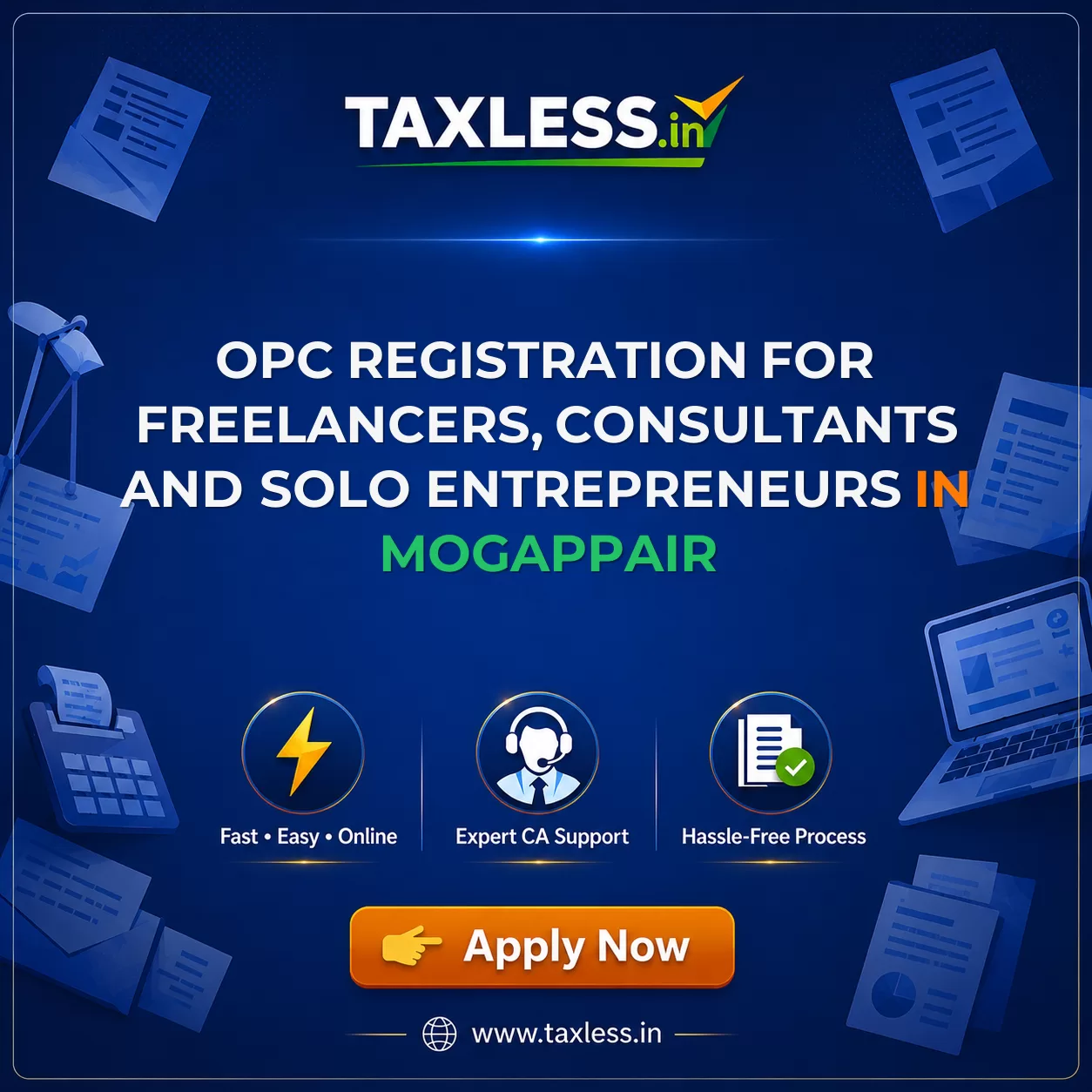 OPC Registration for Freelancers, Consultants and Solo Entrepreneurs in Mogappair