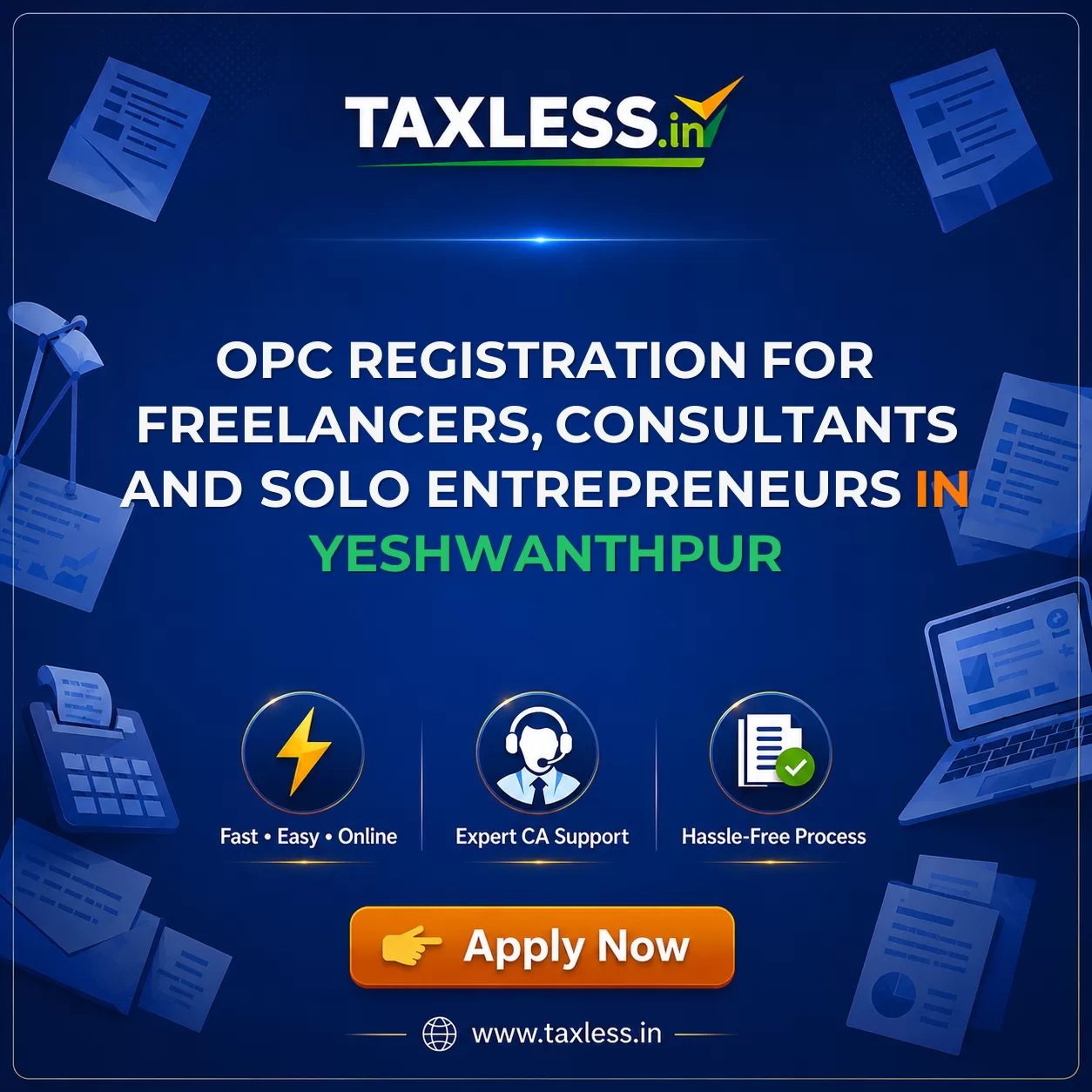 OPC Registration for Freelancers, Consultants and Solo Entrepreneurs in Yeshwanthpur