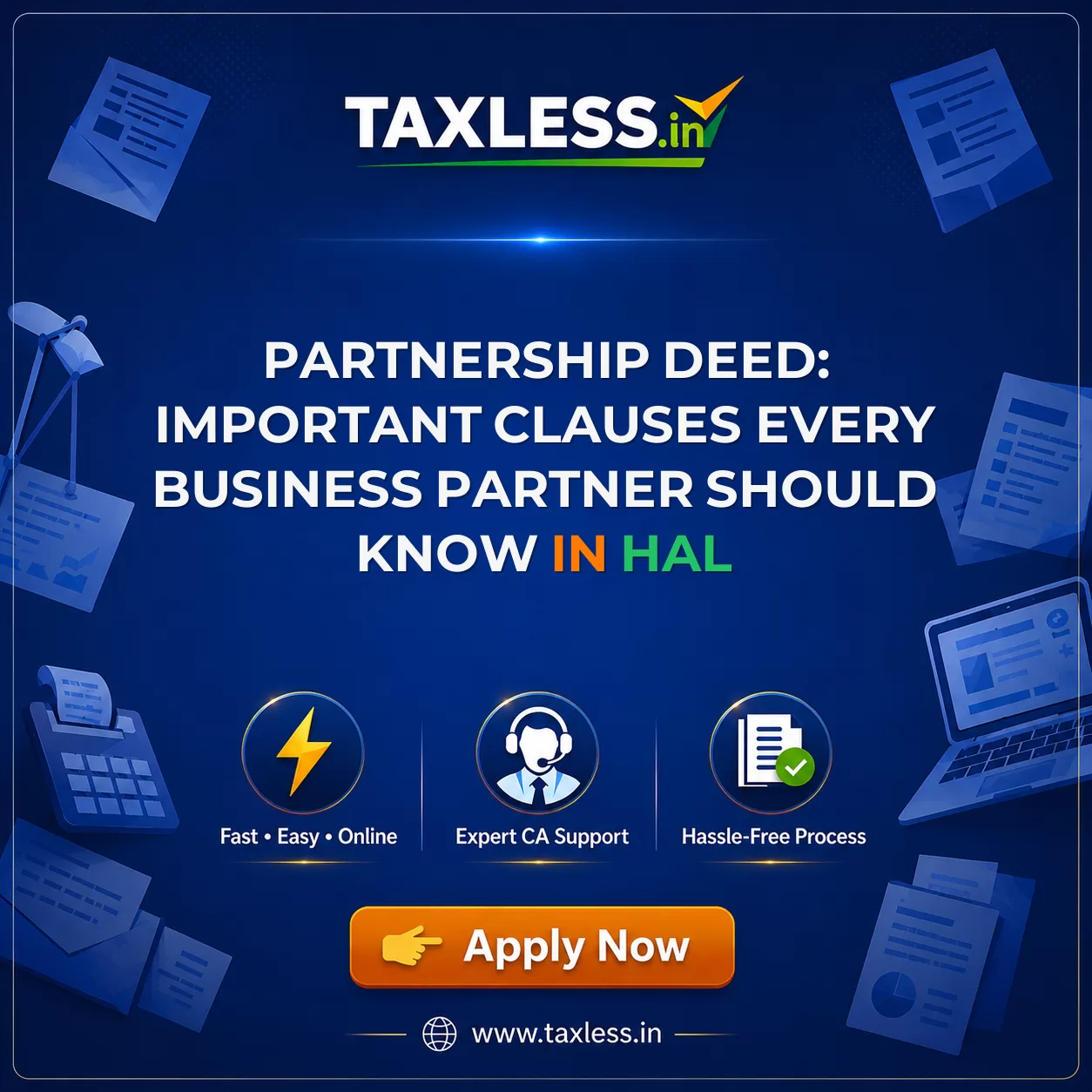 Partnership Deed: Important Clauses Every Business Partner Should Know in Hal