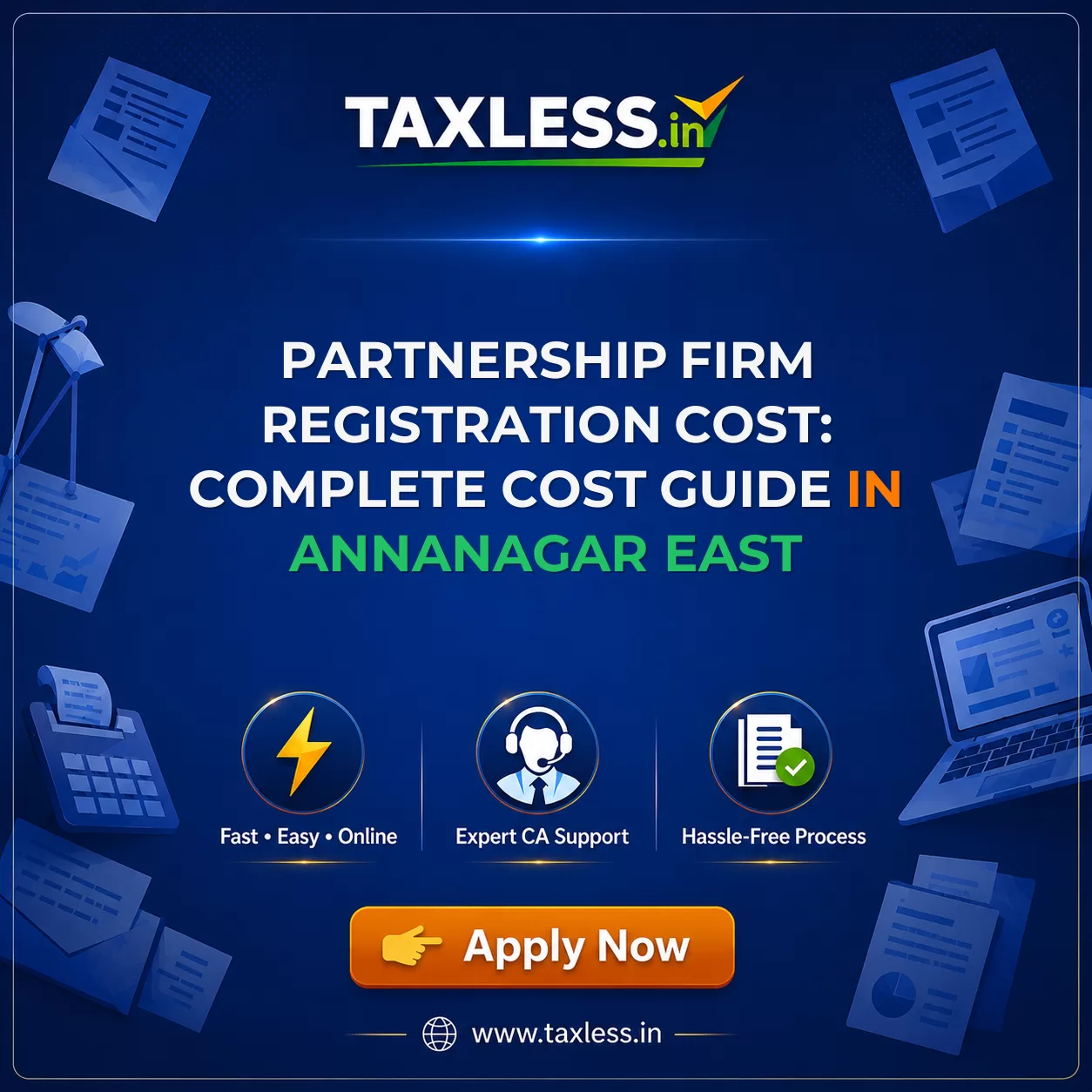 Partnership Firm Registration Cost: Complete Cost Guide in Annanagar East