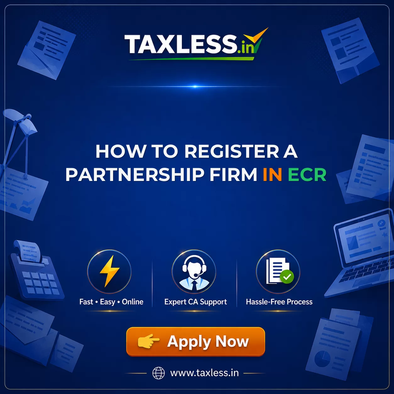 How to Register a Partnership Firm in Ecr