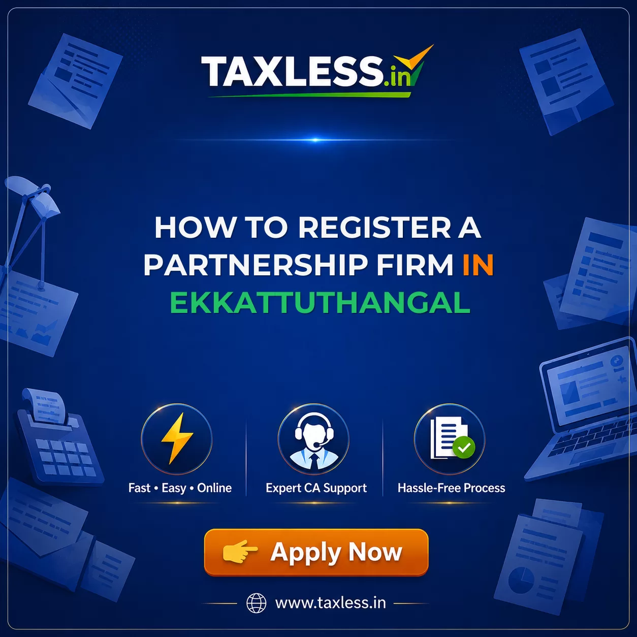 How to Register a Partnership Firm in Ekkattuthangal