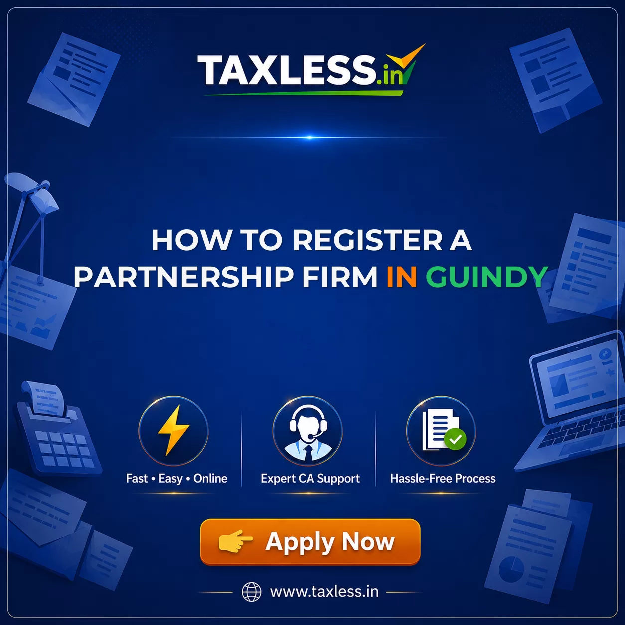 How to Register a Partnership Firm in Guindy