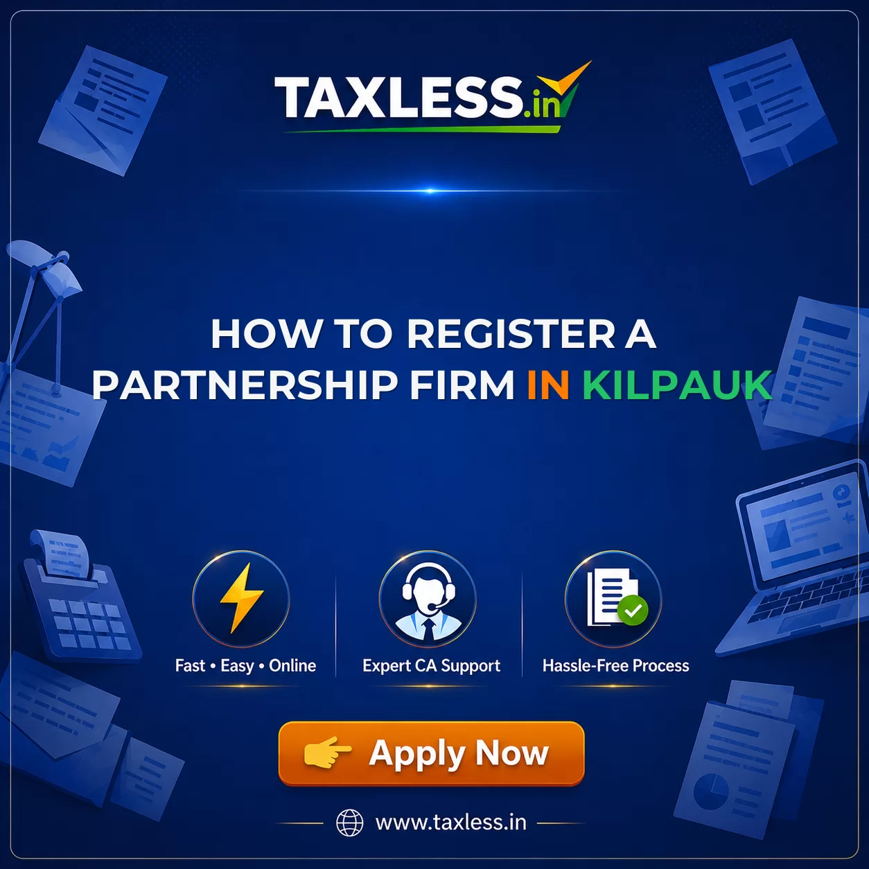 How to Register a Partnership Firm in Kilpauk