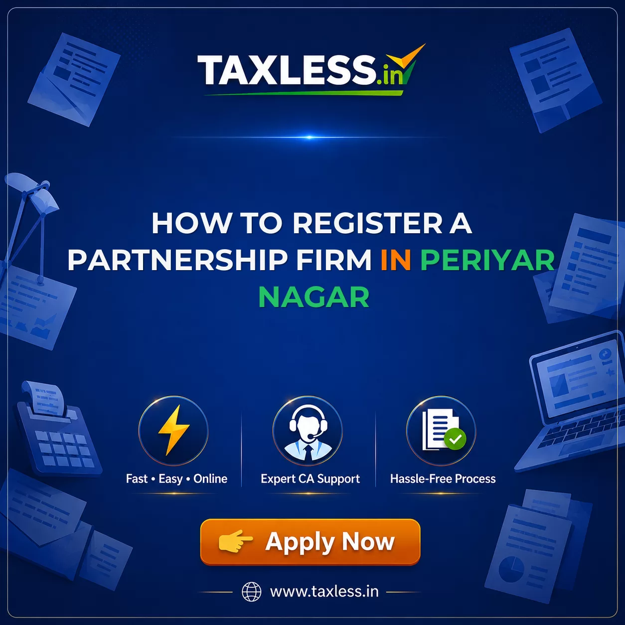 How to Register a Partnership Firm in Periyar Nagar