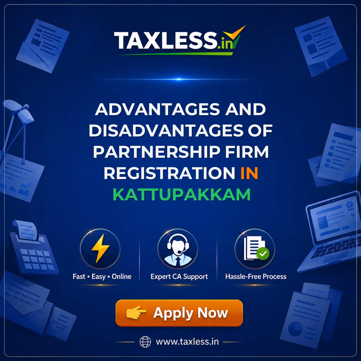 Advantages and Disadvantages of Partnership Firm Registration in Kattupakkam