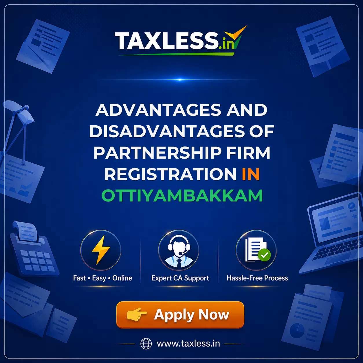 Advantages and Disadvantages of Partnership Firm Registration in Ottiyambakkam