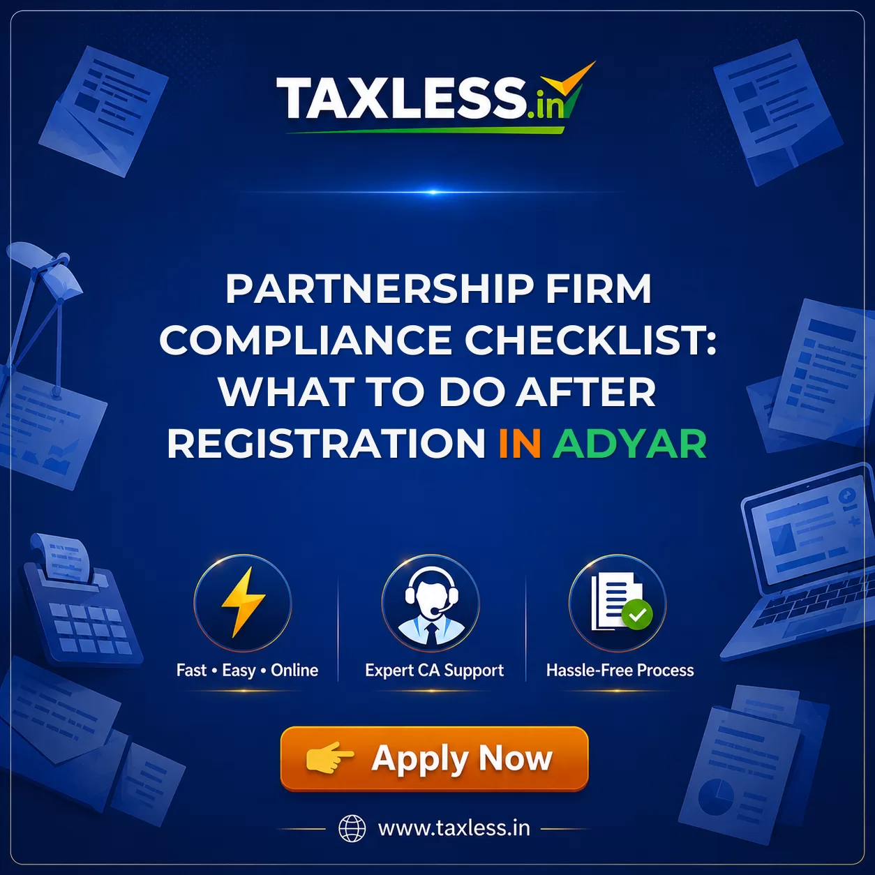 Partnership Firm Compliance Checklist: What to Do After Registration in Adyar
