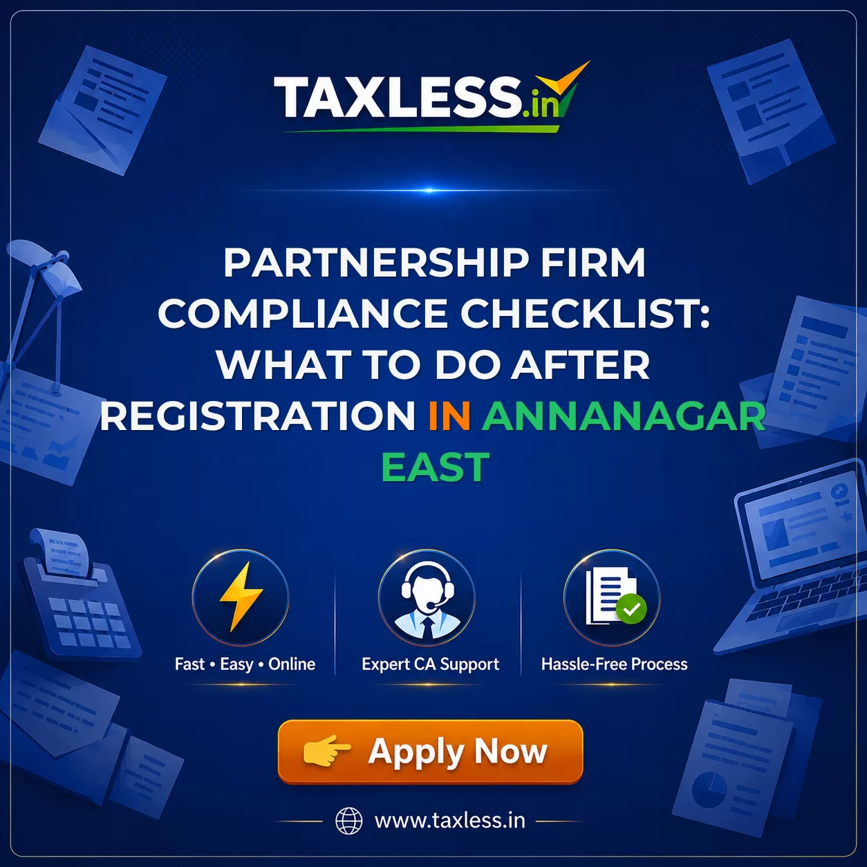 Partnership Firm Compliance Checklist: What to Do After Registration in Annanagar East