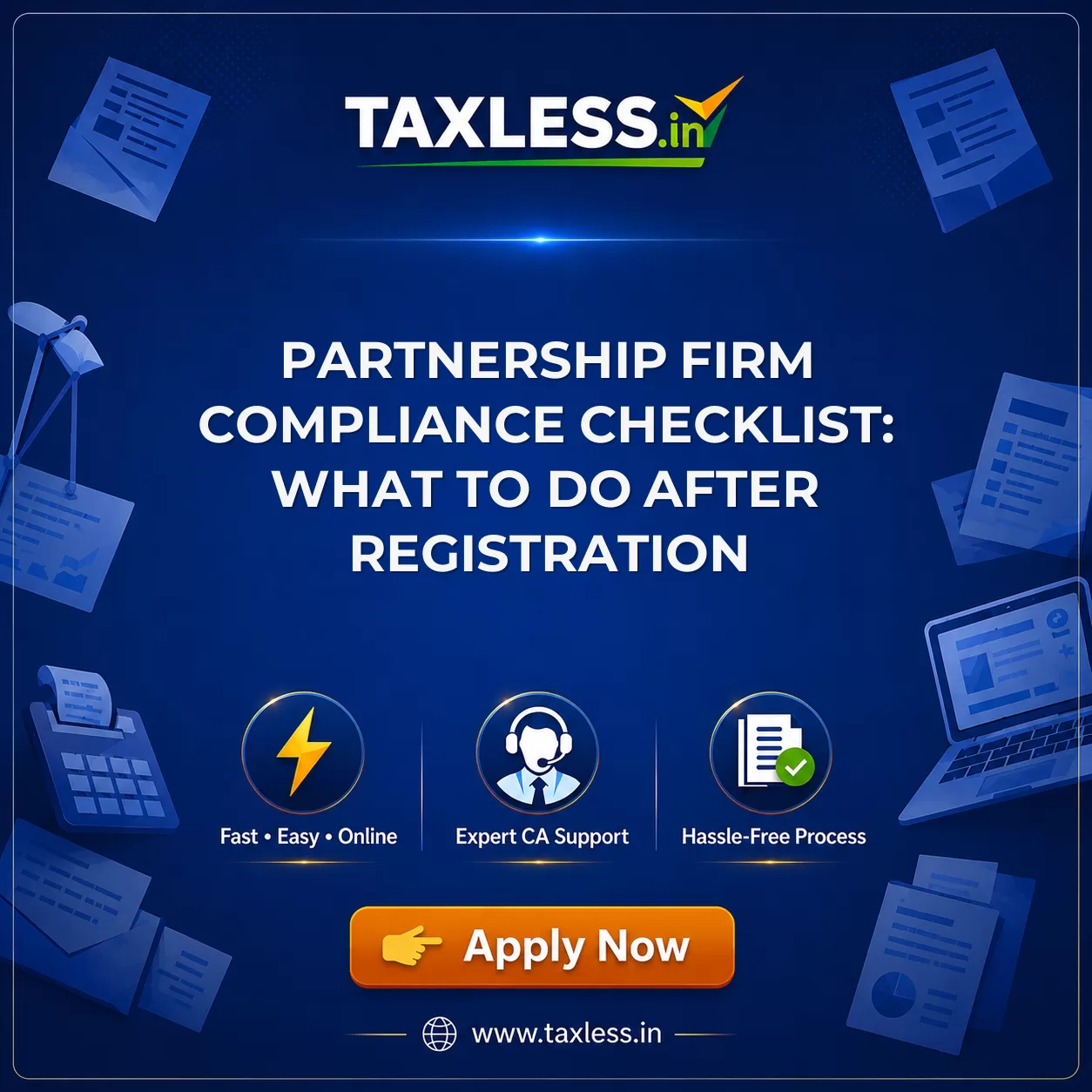 Partnership Firm Compliance Checklist: What to Do After Registration