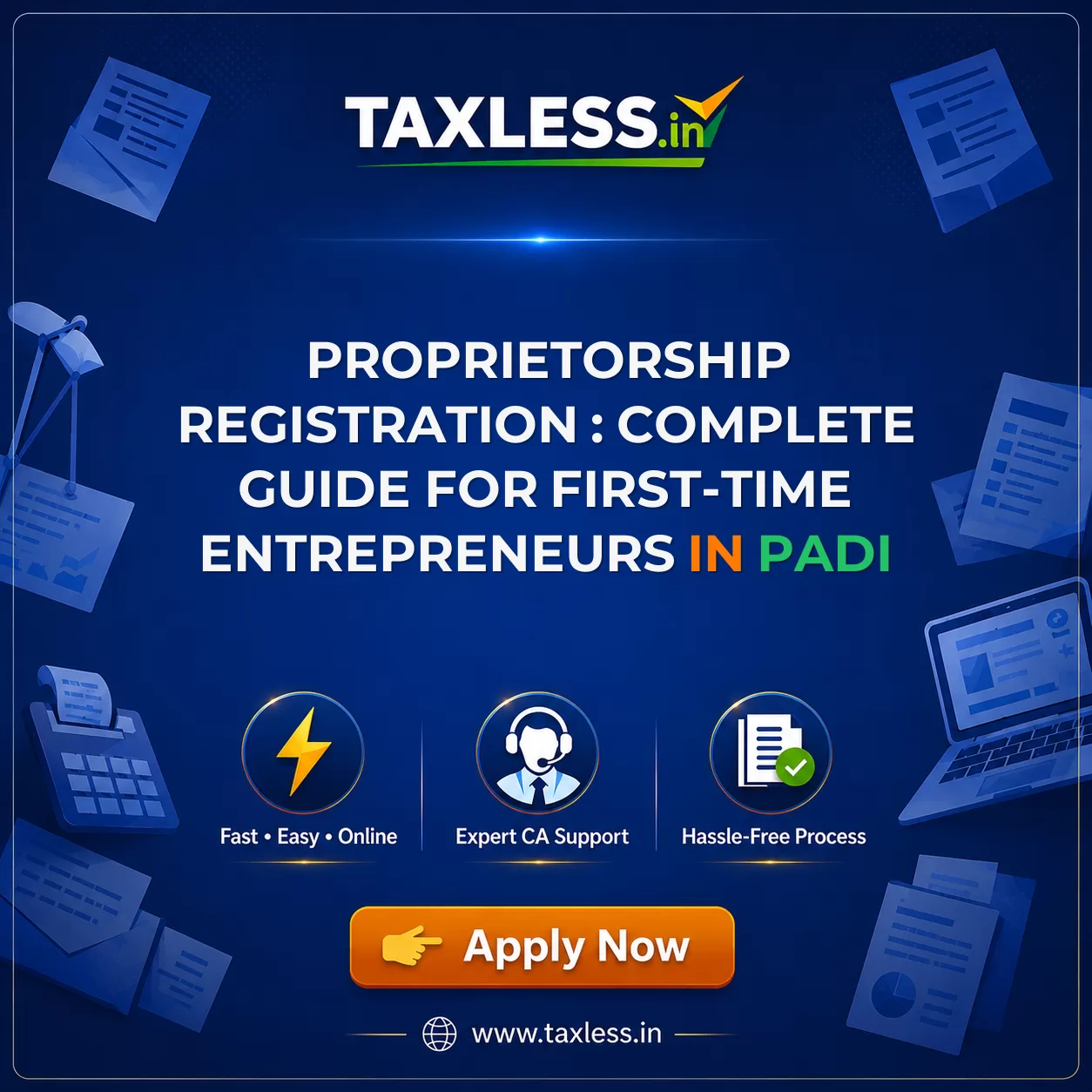 Proprietorship Registration : Complete Guide for First-Time Entrepreneurs in Padi