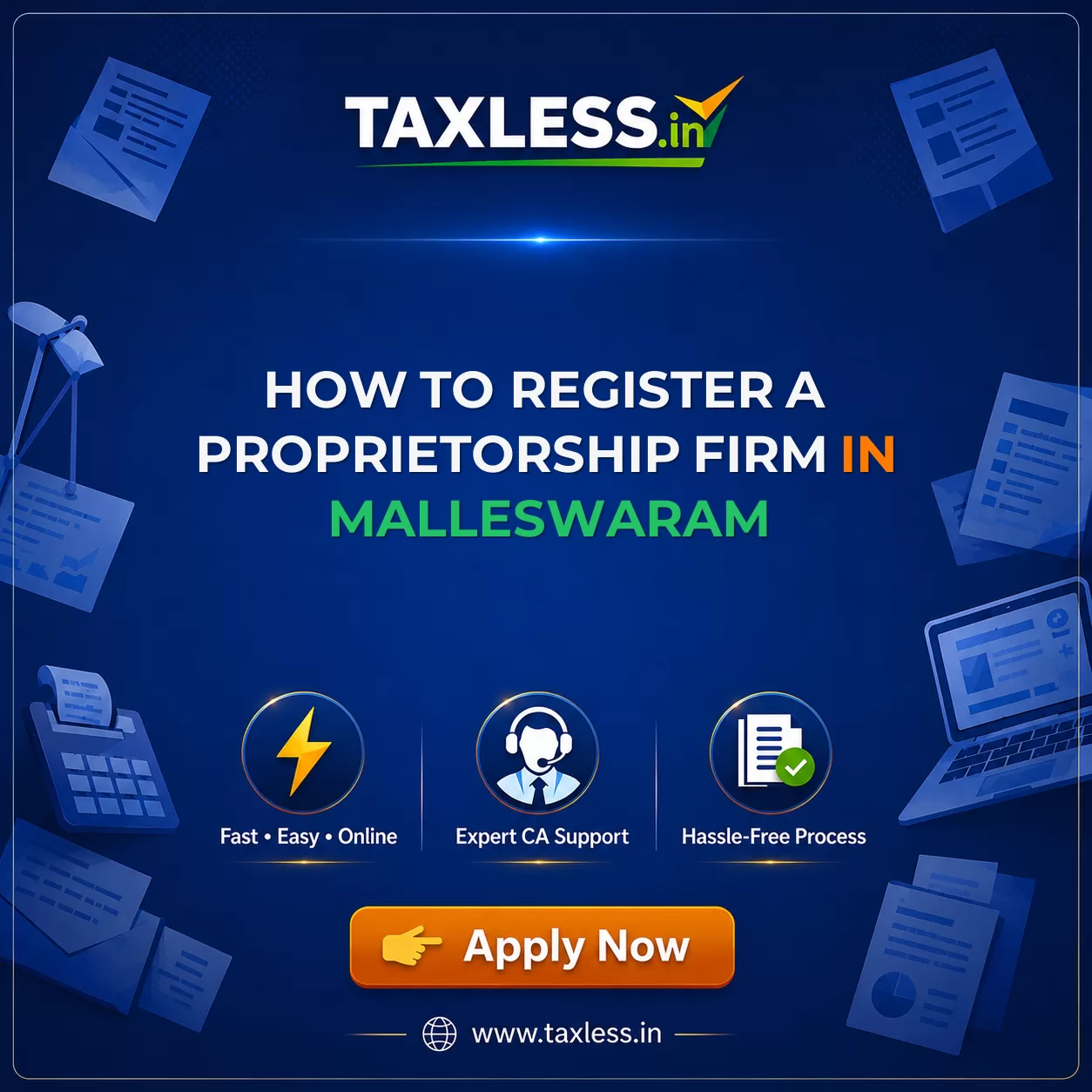 How to Register a Proprietorship Firm in Malleswaram