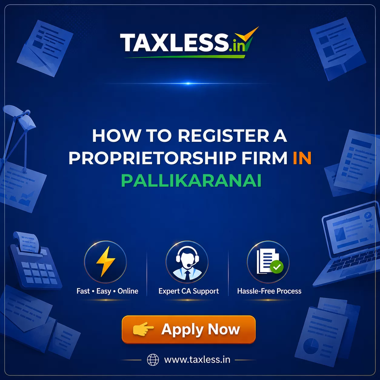 How to Register a Proprietorship Firm in Pallikaranai