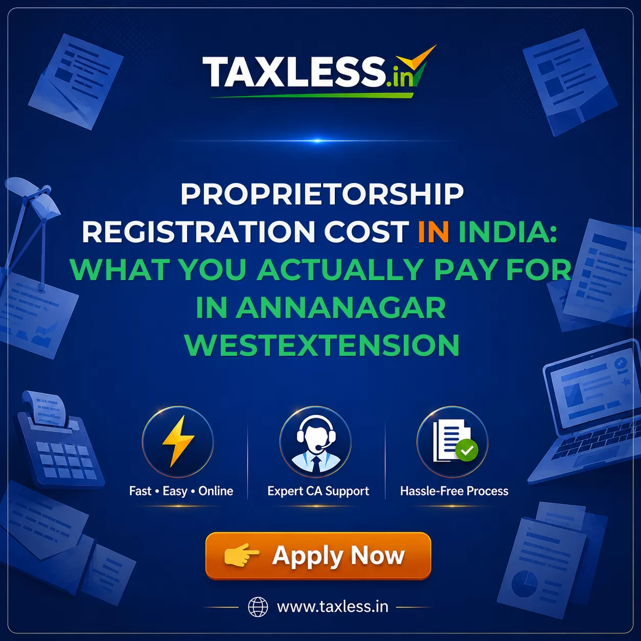 Proprietorship Registration Cost in India: What You Actually Pay For in Annanagar Westextension