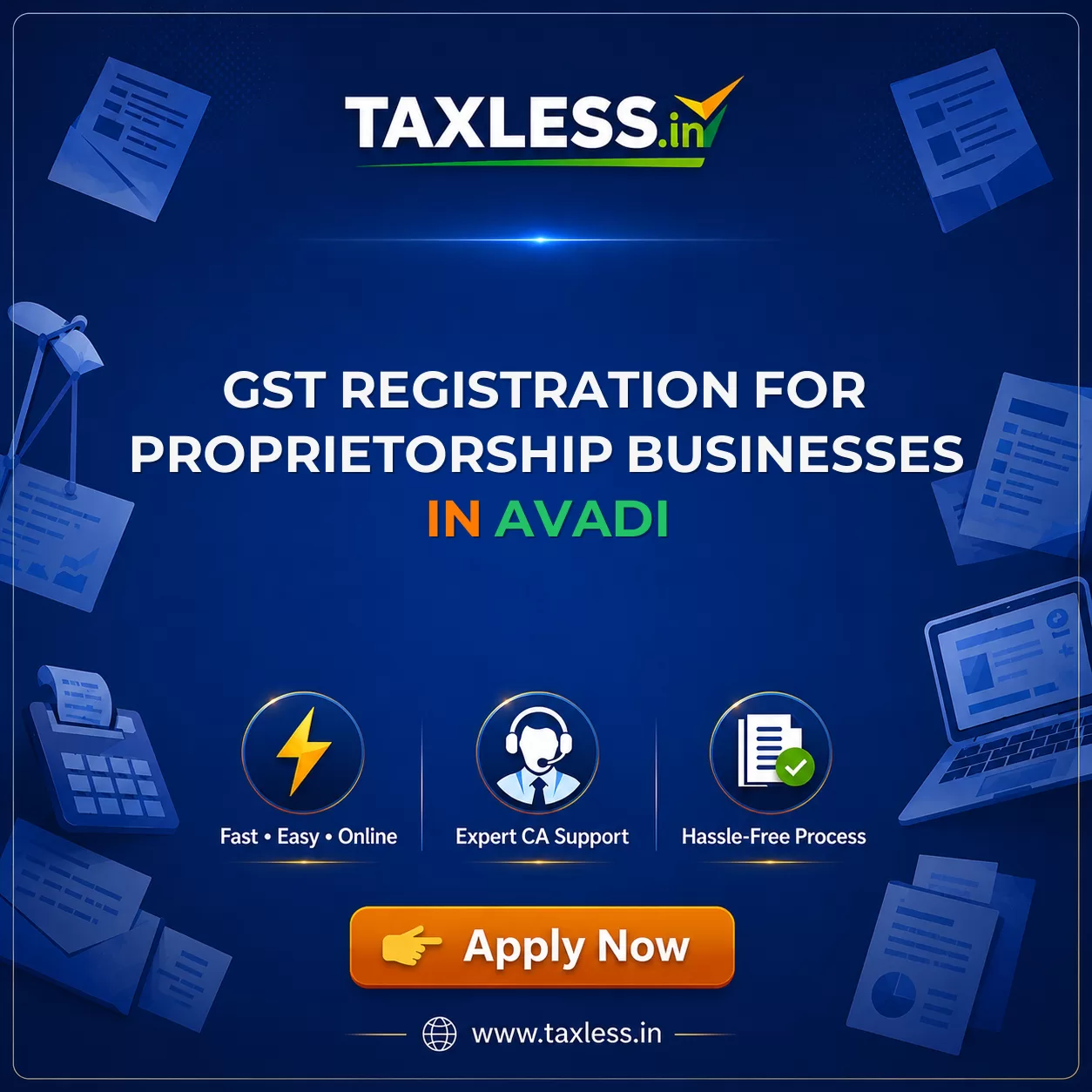 GST Registration for Proprietorship Businesses in Avadi