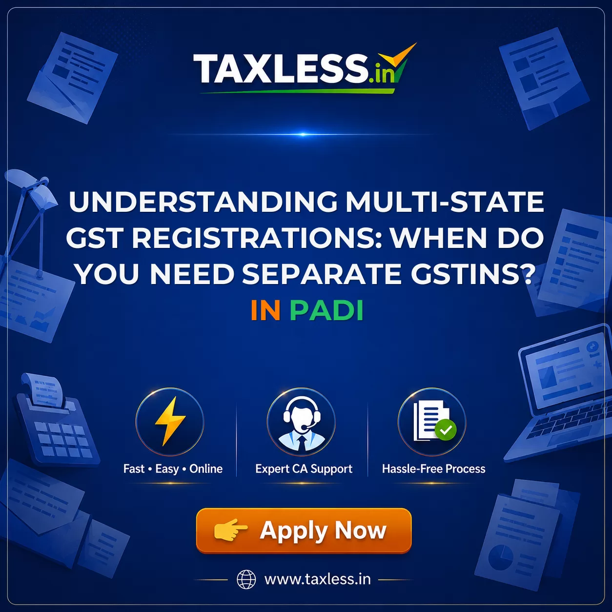 Understanding Multi-State GST Registrations: When Do You Need Separate GSTINs? in Padi