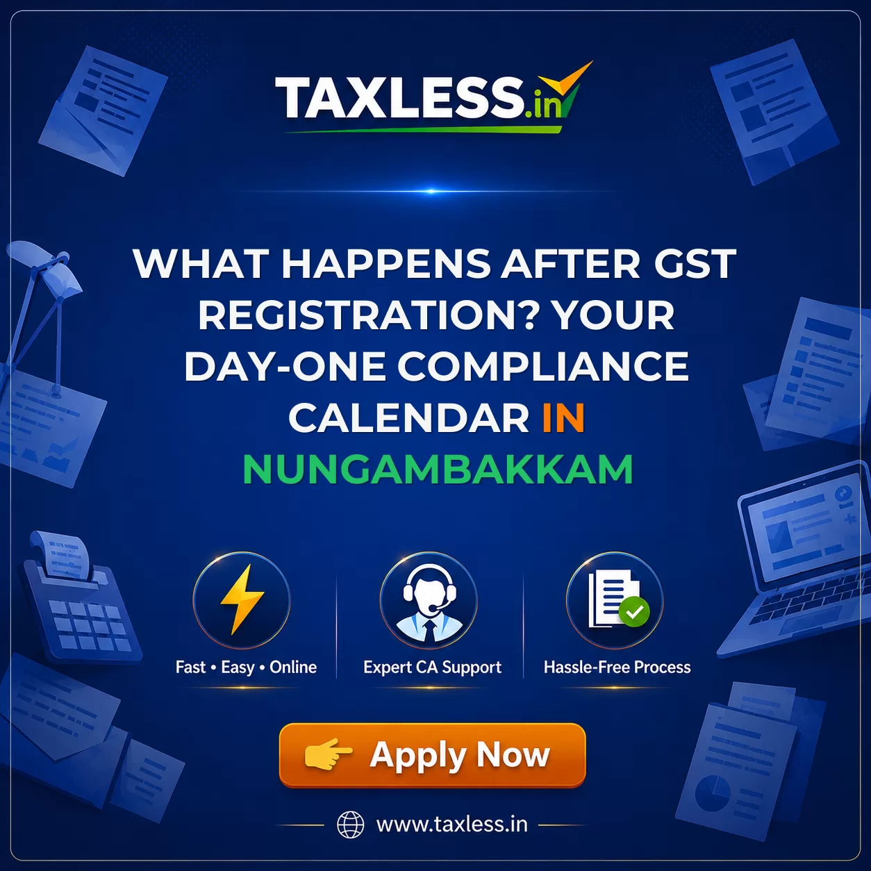 What Happens After GST Registration? Your Day-One Compliance Calendar in Nungambakkam