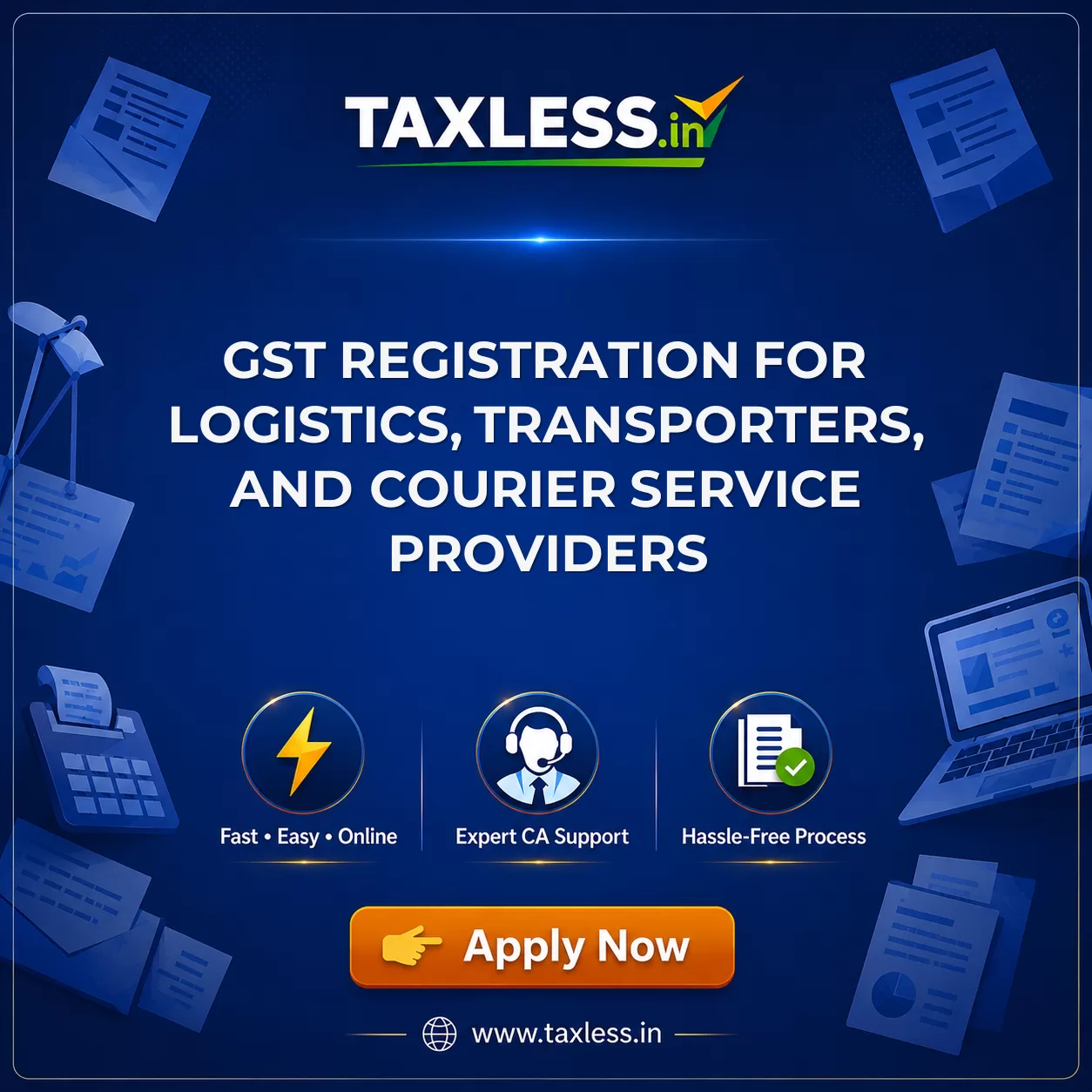 GST Registration for Logistics, Transporters, and Courier Service Providers