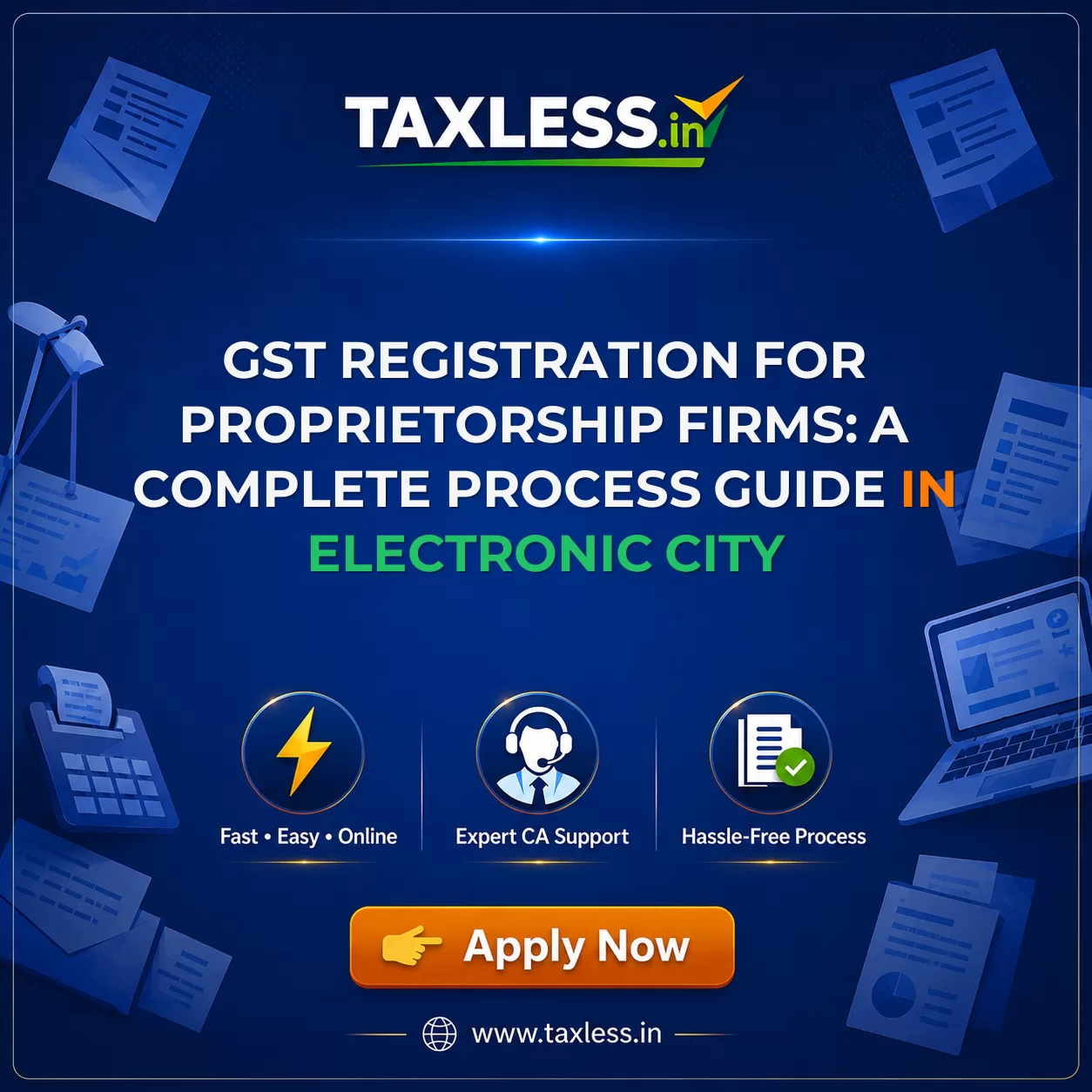 GST Registration for Proprietorship Firms: A Complete Process Guide in Electronic City
