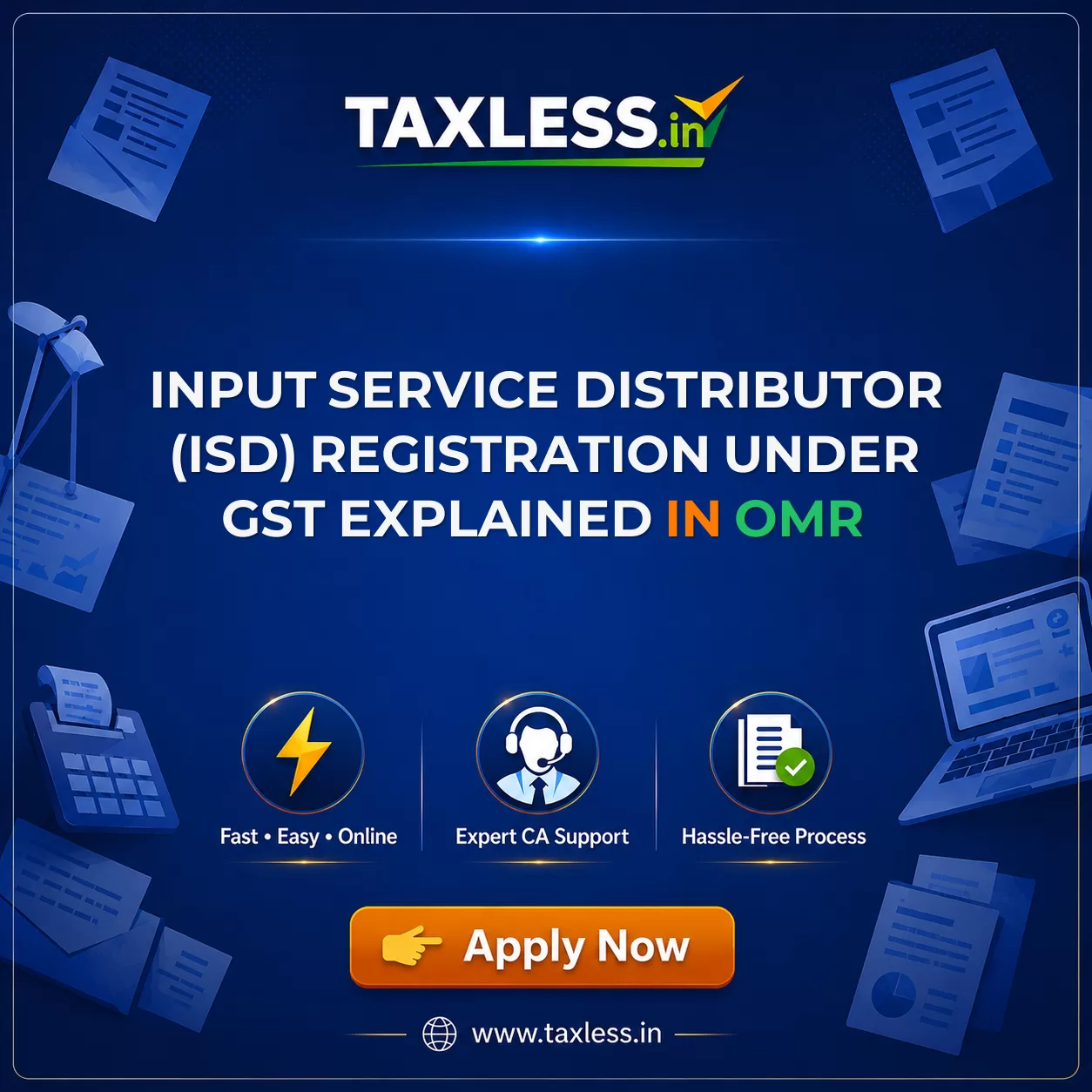 Input Service Distributor (ISD) Registration Under GST Explained in Omr