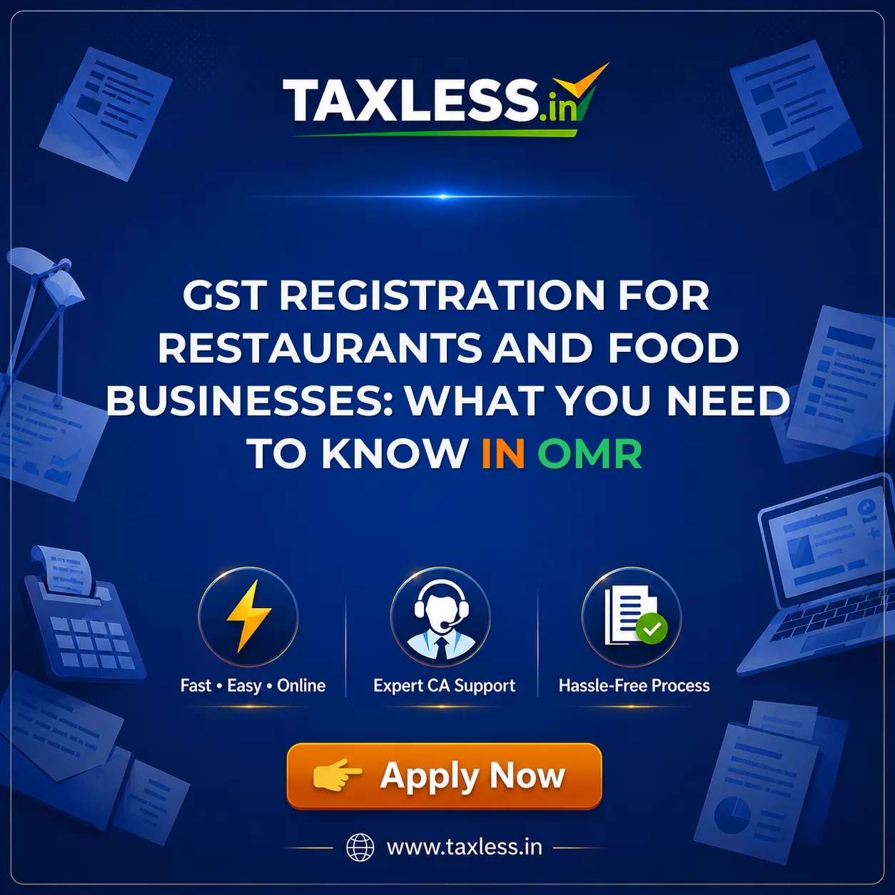 GST Registration for Restaurants and Food Businesses: What You Need to Know in Omr