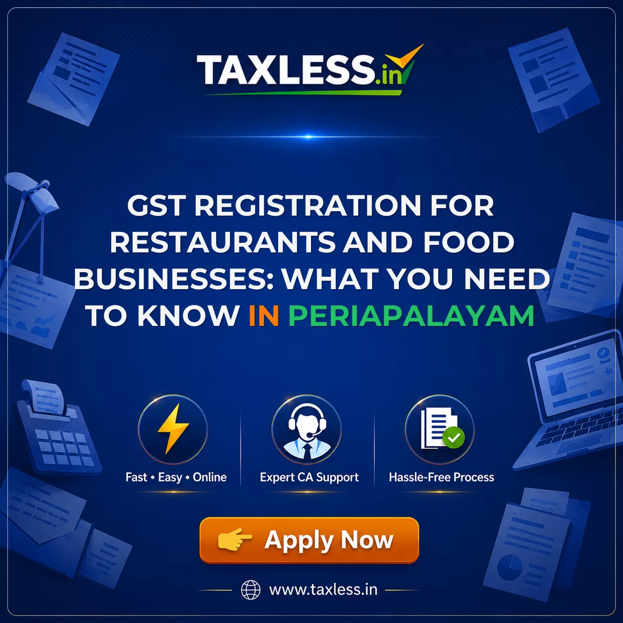 GST Registration for Restaurants and Food Businesses: What You Need to Know in Periapalayam
