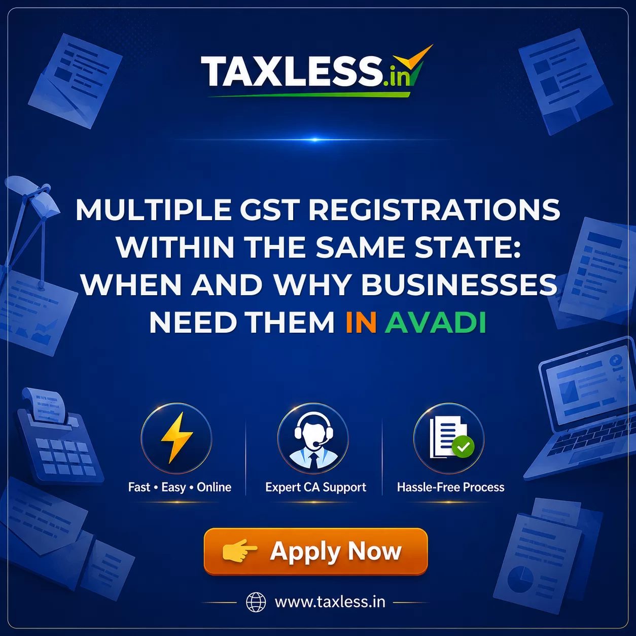 Multiple GST Registrations Within the Same State: When and Why Businesses Need Them in Avadi