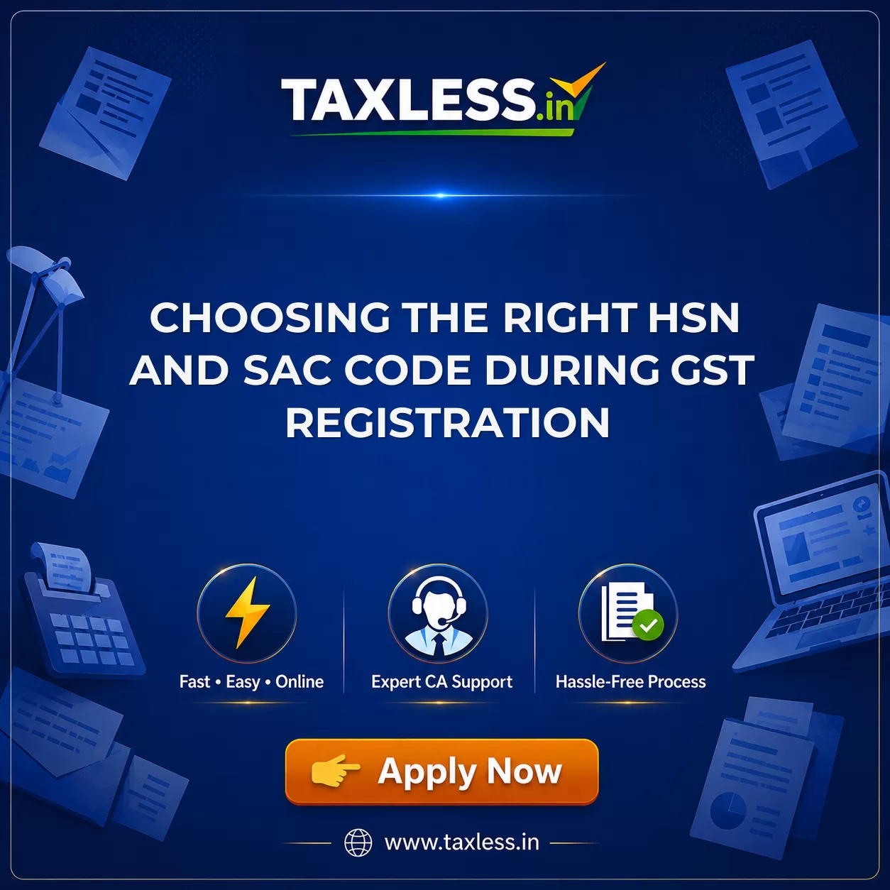 Choosing the Right HSN and SAC Code During GST Registration