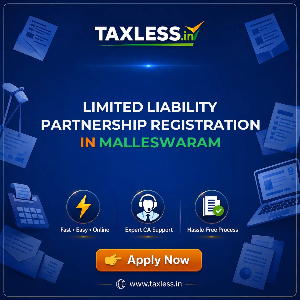 Limited Liability Partnership Registration in Malleswaram