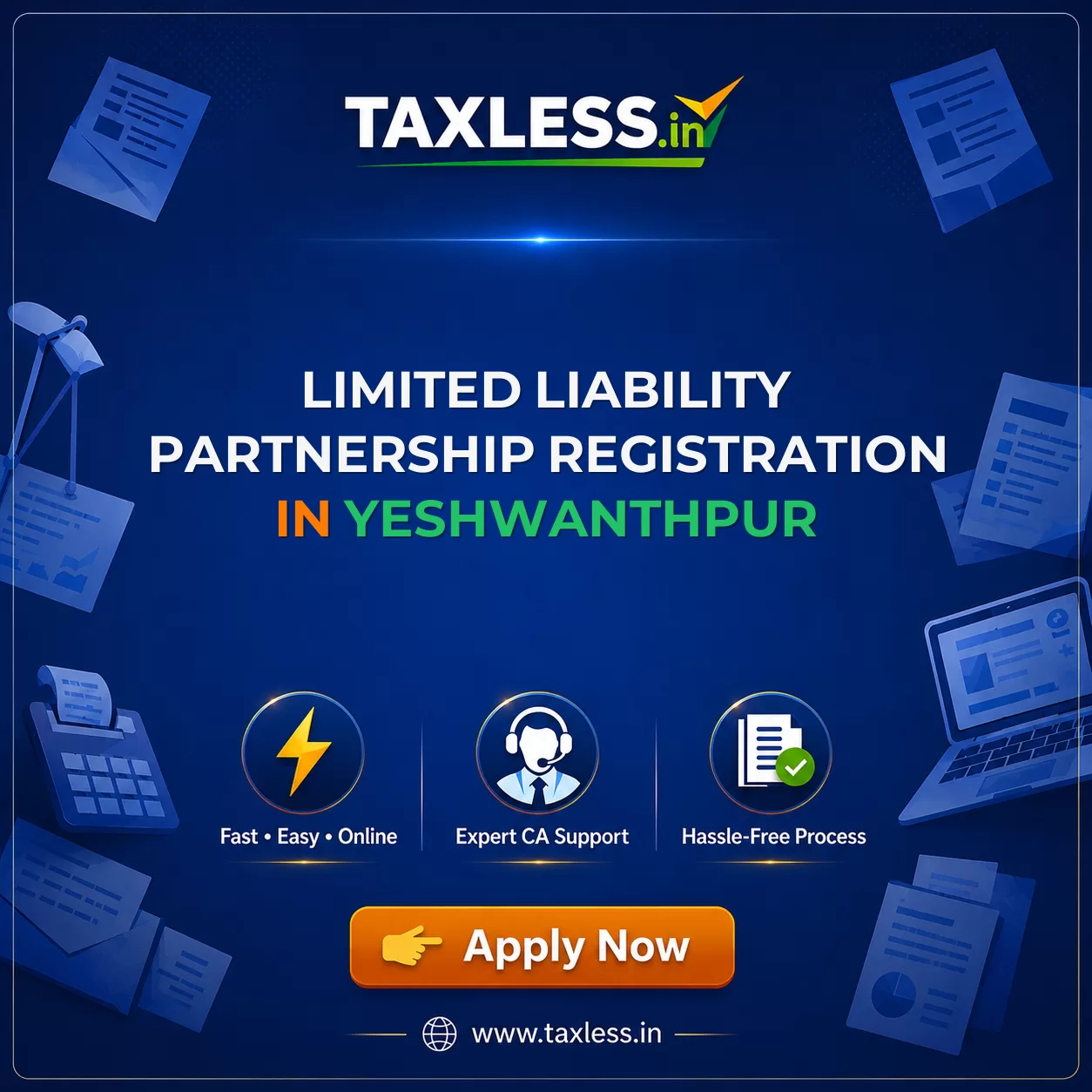 Limited Liability Partnership Registration in Yeshwanthpur
