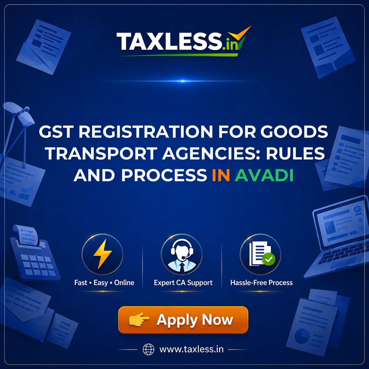 GST Registration for Goods Transport Agencies: Rules and Process in Avadi