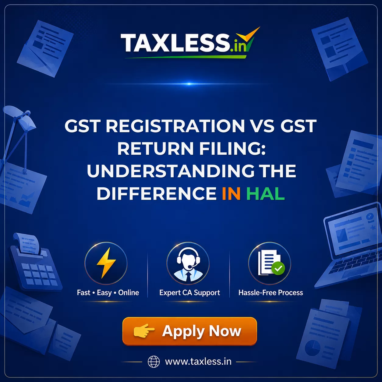 GST Registration vs GST Return Filing: Understanding the Difference in Hal