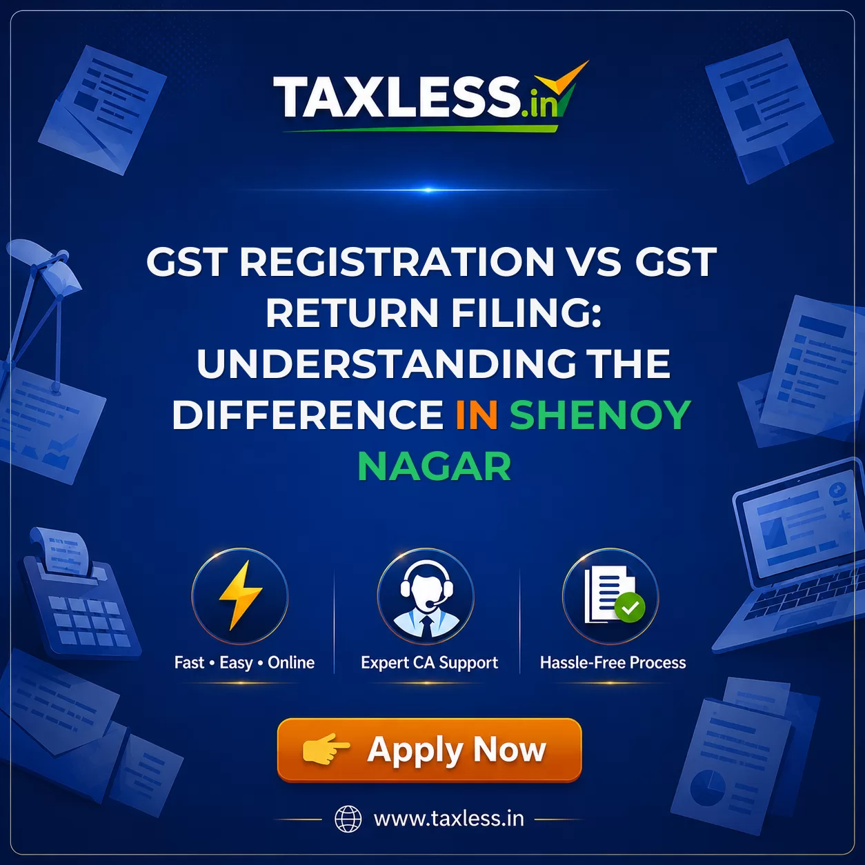 GST Registration vs GST Return Filing: Understanding the Difference in Shenoy Nagar
