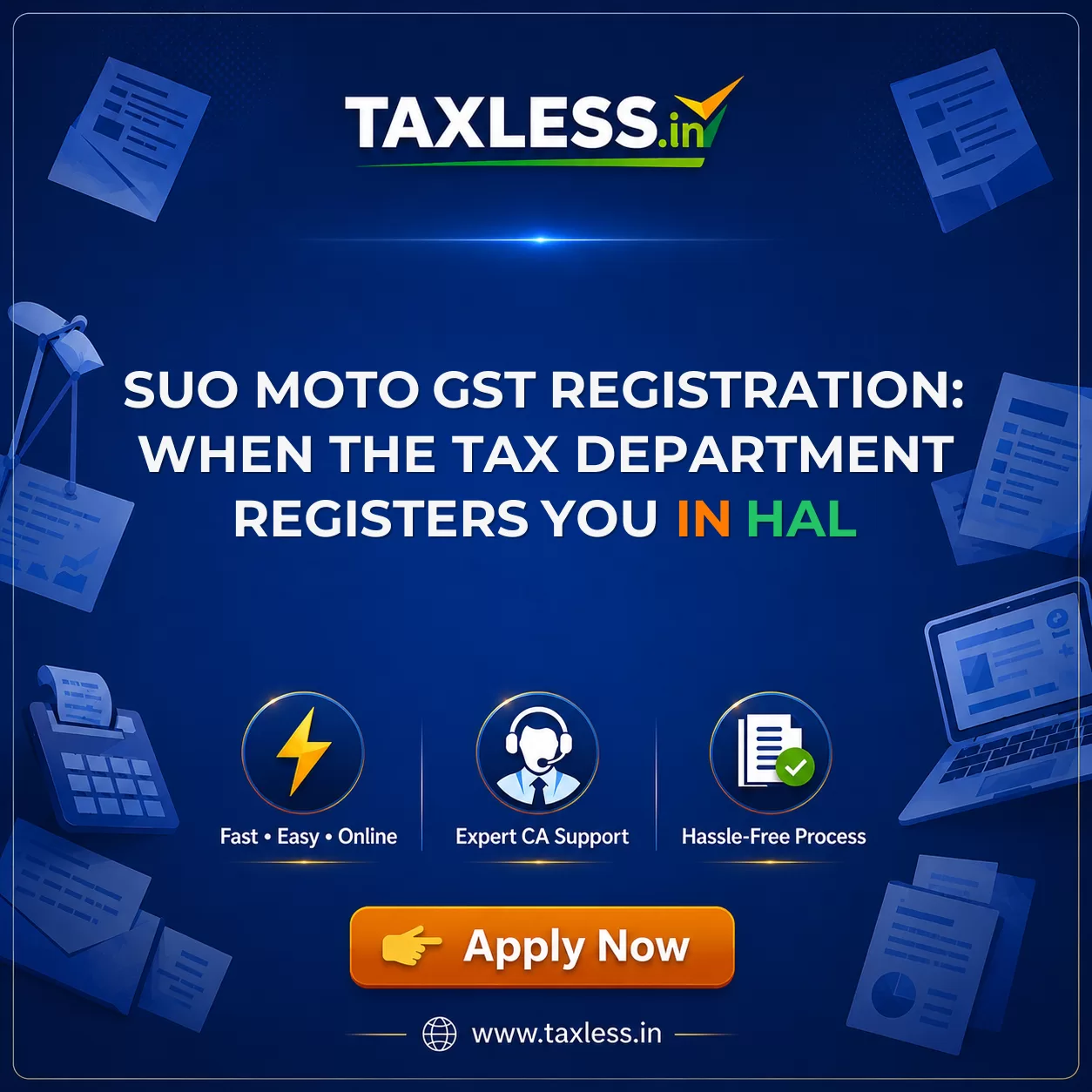Suo Moto GST Registration: When the Tax Department Registers You in Hal