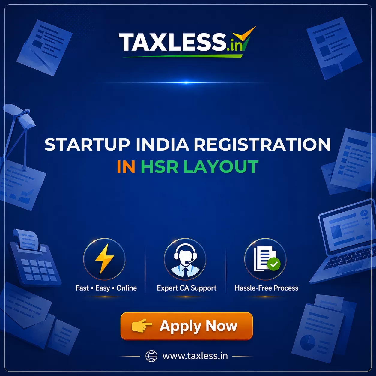 Startup India Registration in Hsr Layout